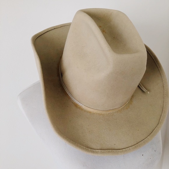 Vintage 40s 50s Western Hat / Vintage Cowboy Hat - Picture 3 of 8